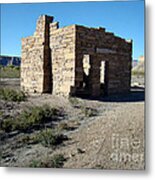 Ghost In The Desert Metal Print