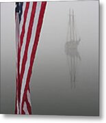 Ghost Ship Metal Print