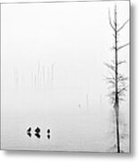 Ghost Trees Iv Metal Print