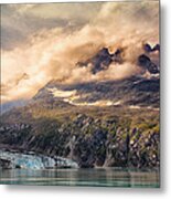 Glacier And Peaks-glacier Bay National Park Metal Print