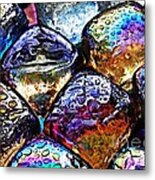 Glass Abstract 35 Metal Print