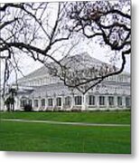 Glass House At Kew Gardens Metal Print