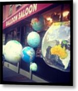 Globes. Tribeca. Whatevs Metal Print