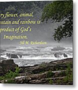 God's Imagination Metal Print