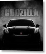 Godzilla Metal Print