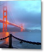 Golden Gate Bridge, San Francisco Metal Print