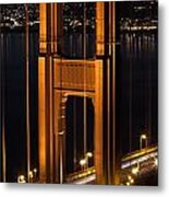 Golden Gate North Tower Metal Print