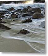 Golden Key Metal Print