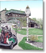 Golf Seven Springs Mountain Resort Metal Print