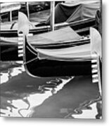 Gondolas Metal Print