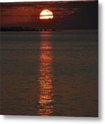 Goodnight Sun Metal Print