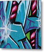 Grafitti Colors Metal Print