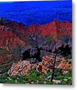 Grand Canyon Beauty Exposed Metal Print