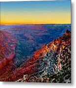Grand Canyon Sunset Metal Print