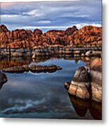 Granite Dells At Watson Lake Arizona 2 Metal Print