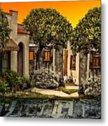 Granny Cottage Metal Print