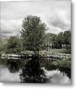 Grays Mill Pond Metal Print