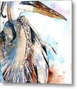 Great Blue Metal Print