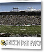 Green Bay Packers Panorama Metal Print