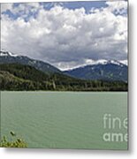 Green Lake At Whistler Metal Print