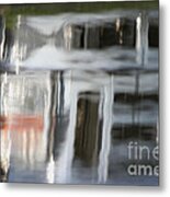 Grill Reflection Metal Print