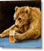 Grizzly Beer... Metal Print