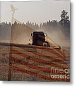 Grown In America Metal Print