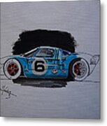 Gt40 Project Metal Print