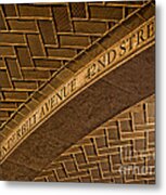 Guastavino Tile Ceiling Metal Print