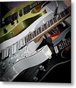 Guitars For Play Metal Print