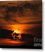 Gulf Coast Sunset 1 Metal Print
