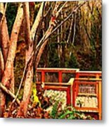 Gully Lookout Metal Print