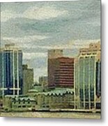 Halifax From The Harbour Metal Print