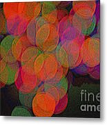 Happy Grapes Metal Print