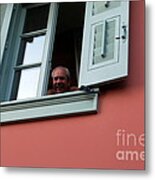 Happy Man Metal Print