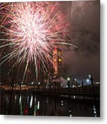 Happy New Year 2014 B Metal Print