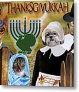 Happy Thanksgivukkah -1 Metal Print