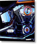 Harley Fat Boy 2 Metal Print