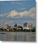 Harrisburg Skyline Metal Print