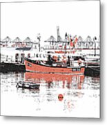 Harwich - Fishing Boat Metal Print