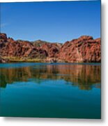 Havasu Glass Metal Print