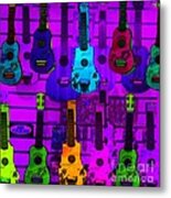 Hawaiian Ukuleles Metal Print