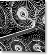 Hay Rake Metal Print