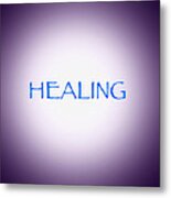 Healing Light Metal Print