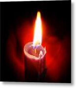 Heart Aflame Metal Print