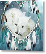 Heart Of A Wolf Metal Print