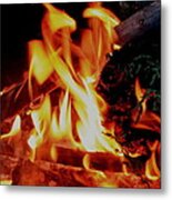 Heart Of Fire Metal Print