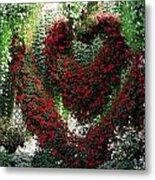 Hearts And Flowers Metal Print