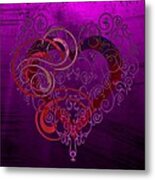 Hearts Within Metal Print