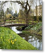 Heaver Castle In Spring Metal Print